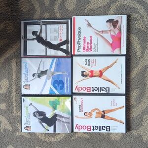 Barre Workout DVDS Lot